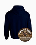 MONTCLAIR HIGH SCHOOL ROWING HOODIE-SPORT NAVY