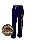 NDA NAVY JOGGER-SCRIPT PRINT
