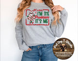 I'M THE PROBLEM- CAKE-CREW FLEECE