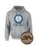 QUEEN OF PEACE LOGO HOODIE-2 COLORS