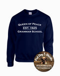 QUEEN OF PEACE CREW FLEECE-2 COLORS