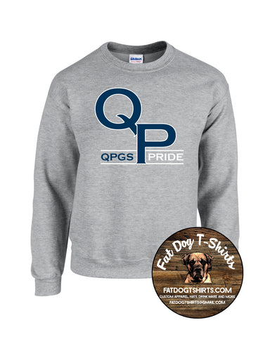 QUEEN OF PEACE PRIDE-CREW FLEECE-YOUTH AND ADULT