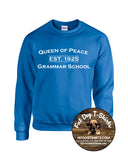 QUEEN OF PEACE CREW FLEECE-2 COLORS