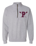 SPPCREW-QUARTER ZIP 2020-MAROON OR SPORT GREY