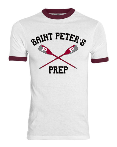 SPP CREW RINGER TSHIRT-WHITE