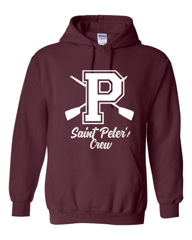 SPP CREW HOODIE-MAROON