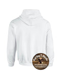 THE CATHEDRAL SCHOOL- LOGO HOODIE WHITE