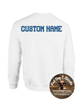 THE CATHEDRAL SCHOOL- CREW FLEECE SMALL LOGO