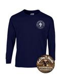 THE CATHEDRAL SCHOOL- LONG SLEEVE T-SHIRT NAVY