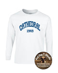 THE CATHEDRAL SCHOOL- LONG SLEEVE T-SHIRT WHITE