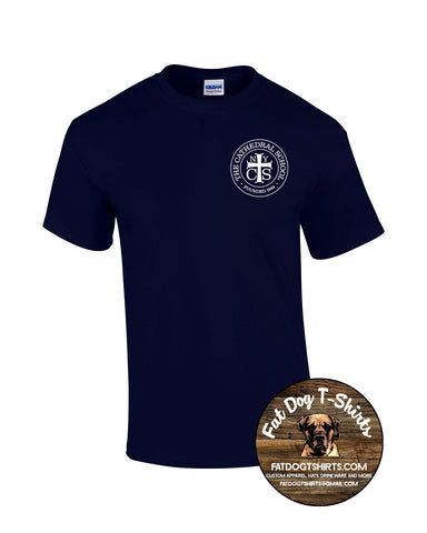 THE CATHEDRAL SCHOOL-  T-SHIRT NAVY