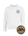 THE CATHEDRAL SCHOOL- CREW FLEECE SMALL LOGO