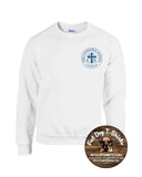 THE CATHEDRAL SCHOOL- CREW FLEECE SMALL LOGO