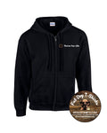 THRIVE FOR LIFE- ZIP HOODIE-MULTIPLE COLORS