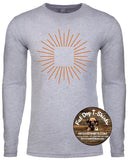 THRIVE FOR LIFE LONG SLEEVE T-SHIRT-GREY
