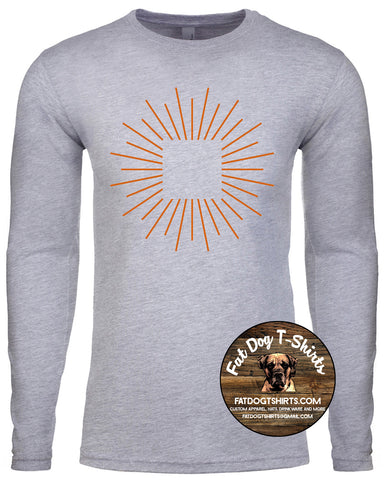THRIVE FOR LIFE LONG SLEEVE T-SHIRT-GREY