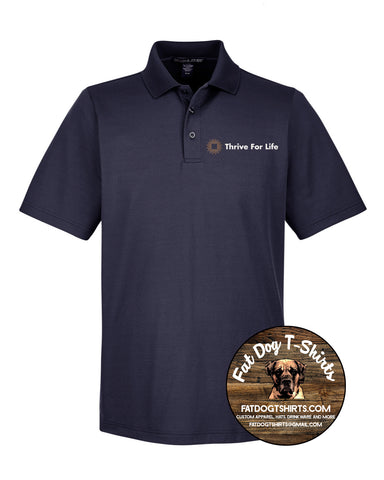THRIVE FOR LIFE POLO-NAVY