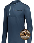 THRIVE FOR LIFE TECH HYBRID PULLOVER-CARBON GREY