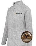 THRIVE FOR LIFE TECH QUARTER ZIP-GREY
