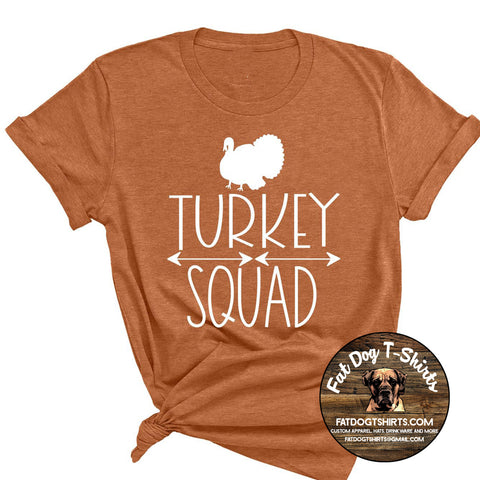 Turkey Squad-T-Shirts/Long Sleeve T-Shirts