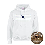 MONTCLAIR HIGH SCHOOL ROWING-GILDAN HOODIE WHITE