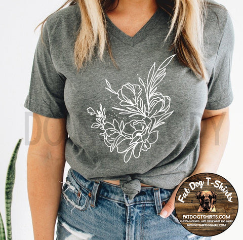 WILDFLOWER-T-SHIRT/V-NECK SHIRTS