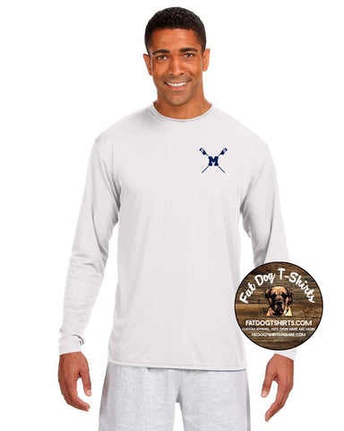 MONTCLAIR HIGH SCHOOL ROWING-Cooling Performance Long Sleeve T-Shirt