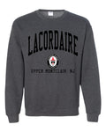 LACORDAIRE CREW FLEECE-CHARCOAL HEATHER