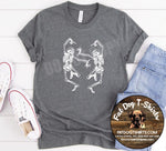 DANCING SKELTONS-T-SHIRT/CREW FLEECE/HOODIE