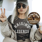 RAISING LEGENDS-T-SHIRT/CREW SWEATSHIRTS