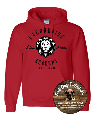 LACORDAIRE HOODIE-RED LION PRIDE