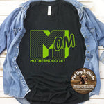 MOM-MOTHERHOOD 24/7-T-SHIRT/CREW FLEECE/V-NECK