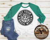 NOT YOUR BASIC WITCH-T-SHIRTS/JERSEY