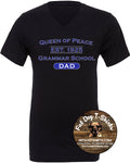 QUEEN OF PEACE DAD-V-NECK-3 COLORS