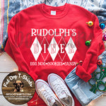 Rudolph's Diner-Crew Sweatshirts/Long Sleeve T-Shirts