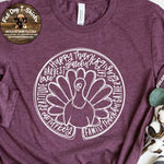 THANKSGIVING TURKEY-T-SHIRTS