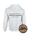 THRIVE FOR LIFE- ZIP HOODIE-ASH GREY
