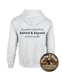 THRIVE FOR LIFE- ZIP HOODIE-ASH GREY