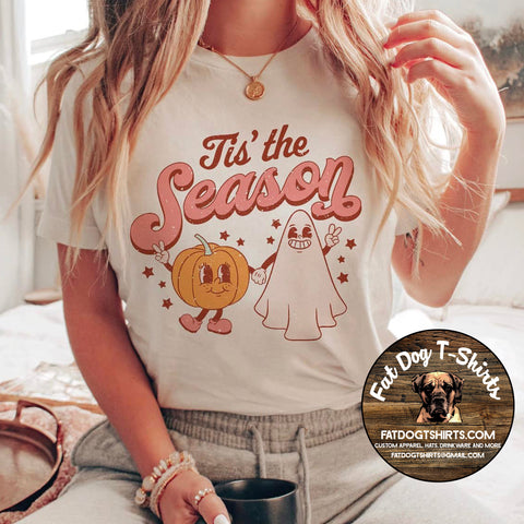 Tis the Season-T-Shirts/Crew Sweatshirts -Bella Canvas