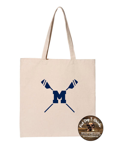 MONTCLAIR HIGH SCHOOL ROWING-NATURAL TOTE